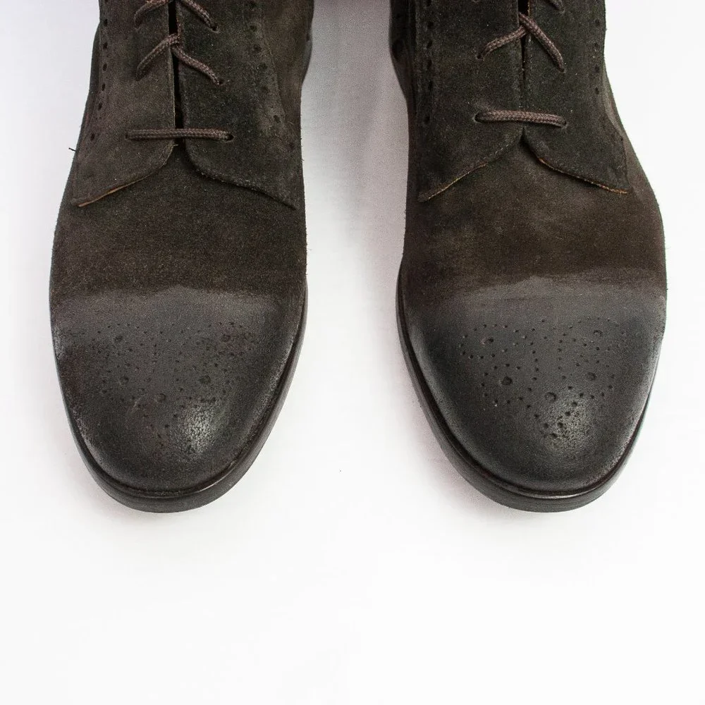 Bruno Magli | Palermo Suede Lace Up Boot | 12